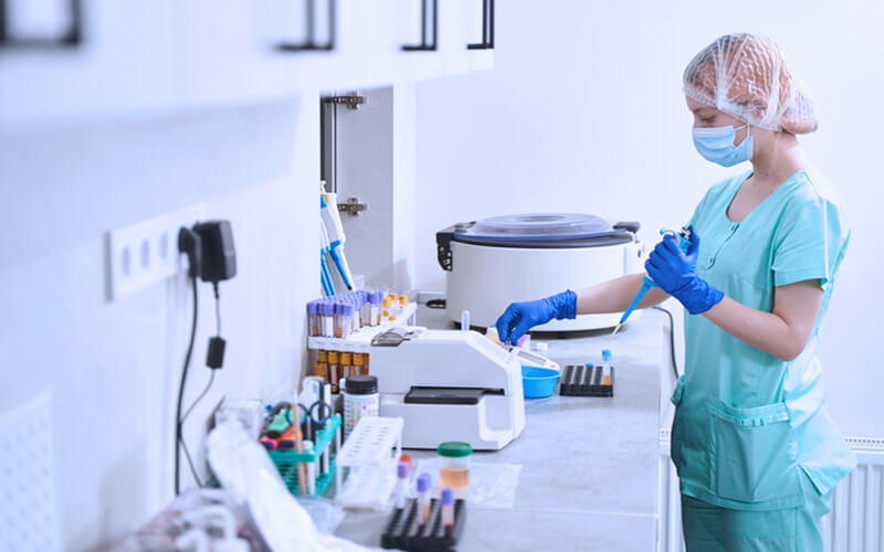 health tech medica no laboratorio