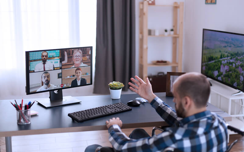 consultorio em casa reuniao telemedicina
