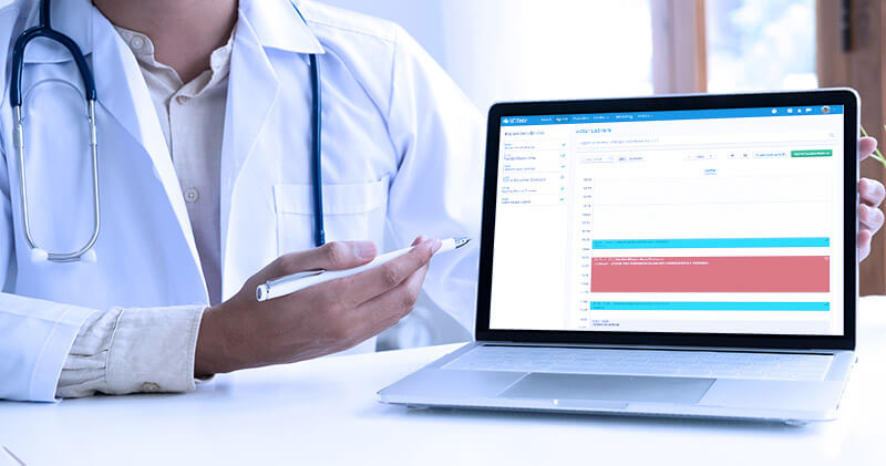 encaixe medico notebook com software iclinic