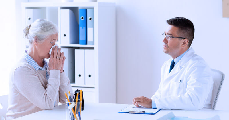 negligencia medica senhora em consulta