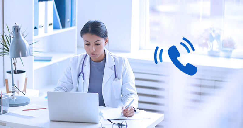Como ter um bom atendimento telefônico na sua clínica? 3 atendimento telefonico medica no consultorio