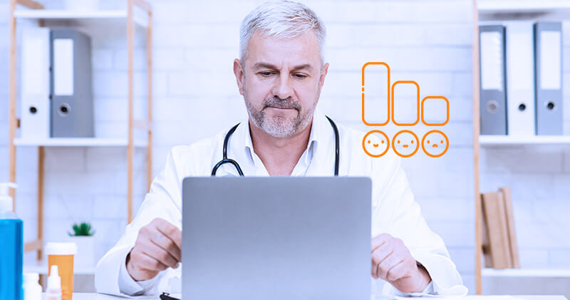 Como otimizar os atendimentos médicos na clínica ou consultório? 6 atendimento medico medico na consulta online