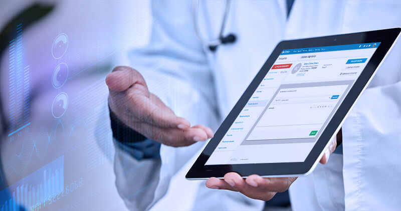 Como ter maior eficiência e segurança na coleta de dados do paciente? 7 coleta de dados do paciente tablet