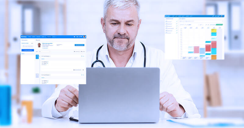 atendente virtual de pacientes sistema medico