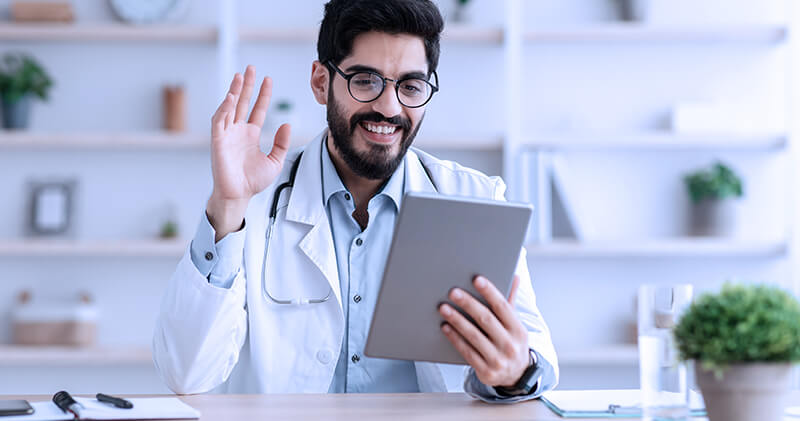 clinica digital medico no tablet