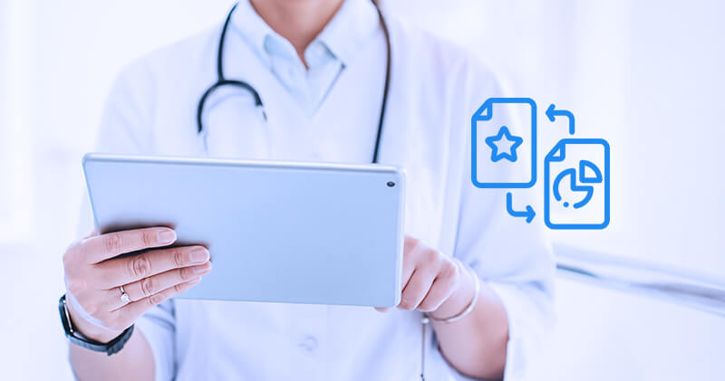 A transformação digital na saúde e as principais mudanças que ela proporcionou! 10 transformacao digital na saude tablet