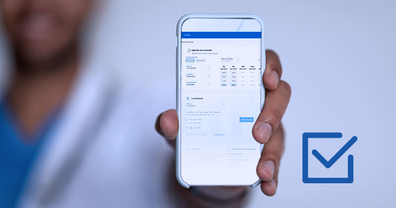cobrar consulta quando paciente falta celular