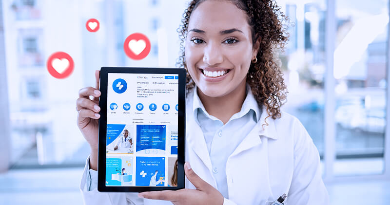 Como criar um plano de marketing para clínica médica: estratégias e dicas! 6 plano de marketing para clinica medica instagram iclinic