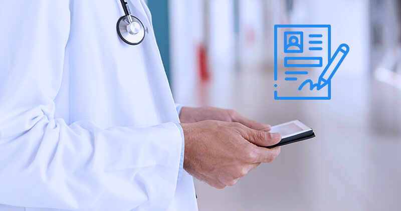 Conheça 12 tipos de atestado médico e saiba como preenchê-los! 6 tipo de atestado medico tablet