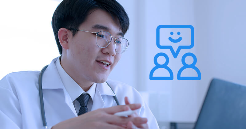 campanhas de email marketing medico conversando