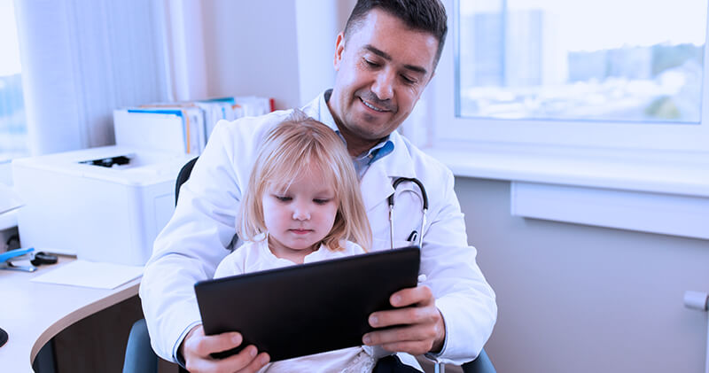 20 ideias incríveis de posts médicos para suas redes sociais 6 post medico atendimento infantil